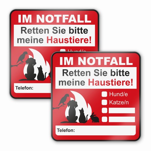 Hinweis aufkleber set - hinweis-aufkleber,