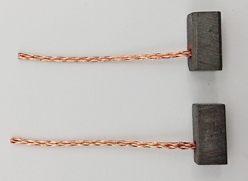 Paar kohlebürsten 5x5x10 - 5x5x10, mm