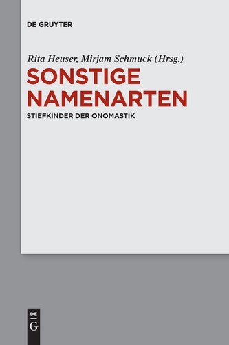 Sonstige namenarten - sonstige,