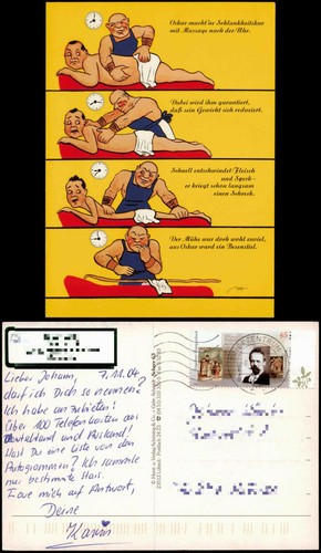 Postcard multi picture joke - multi,