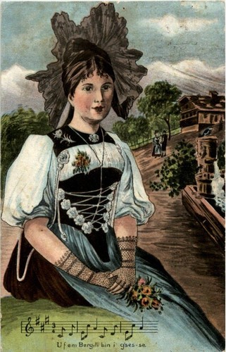 Bernese costume n7855 - costume,
