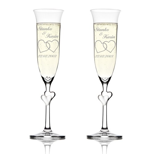 2er set sektgläser hochzeit - 2er,
