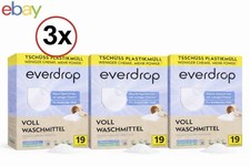 3x Everdrop Vollwaschmittel