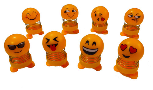 Wackelmojis wackelkopf - 10,