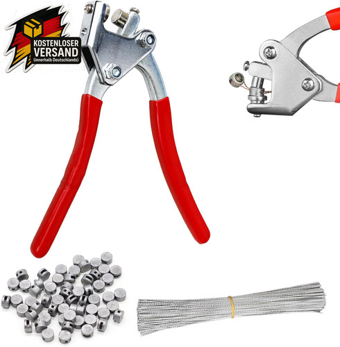 Bleiplombenzange set mit - bleiplombenzange,