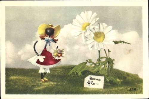 Artist postcard terry - postcard,