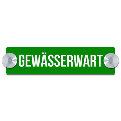 Gewässerwart graviertes - gewÄsserwart,