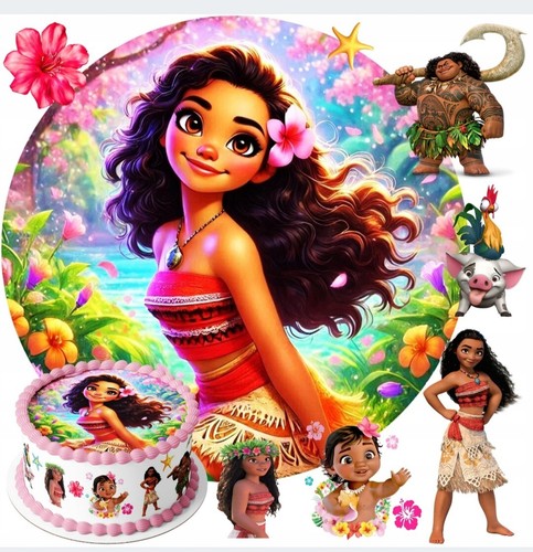 Moana essbar vaiana deko - moana,