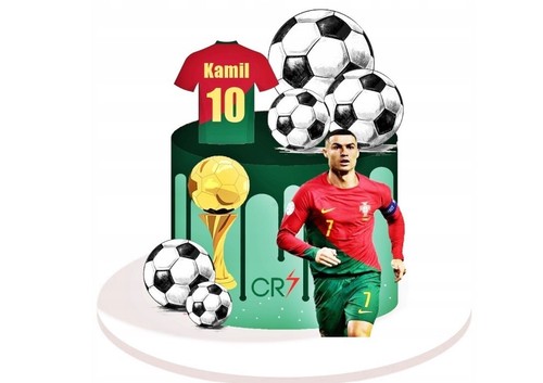 Essbar ronaldo kuchen party - ronaldo,
